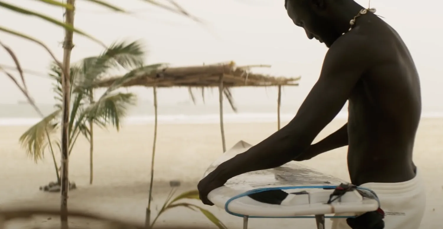 Pangaia campaign - production still